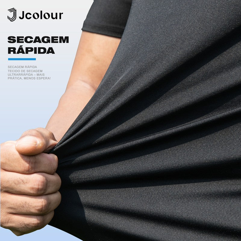 Camiseta Masculina Dry Fit Respirável para Treino e Corrida