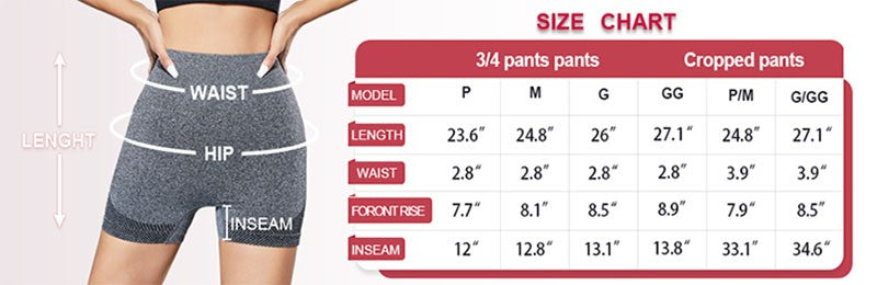 Kit 2 Shorts Esportivos Femininos - Efeito Empina Bumbum e Cintura Alta