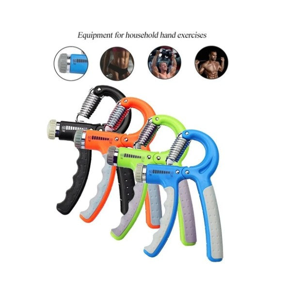 Hand Grip Fortalecedor de Mãos e Antebraço com Carga Ajustável (10kg a 60kg)