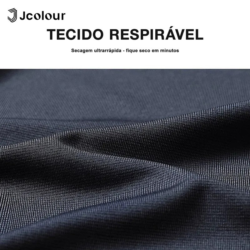 Camiseta Masculina Dry Fit Respirável para Treino e Corrida